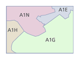 Map of Forward Sortation Areas