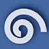 Spiral die-cut shape