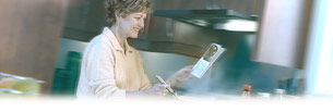 Woman reading