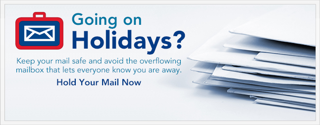 Keep your mail safe and avoid the overflowing mailbox that lets everyone know you are away.