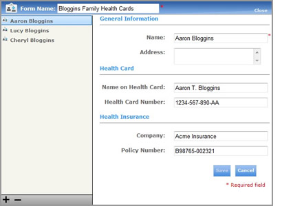 General Information Form