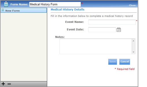 Medical History Blank Form