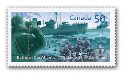 Longest battle of the Second World War honoured on a new Canadian postage stamp
