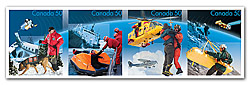 Dedicated to saving lives - Canada's newest stamps honour Search and Rescue