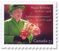 Canada sends Happy Birthday wishes to Queen Elizabeth
