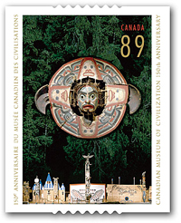 Canada Post to issue new stamp to mark the Canadian Museum of Civilization's sesquicentenary