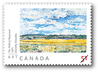 Take me to the river: Canada Post salutes the addition of Dorothy Knowles to its Art Canada stamp series