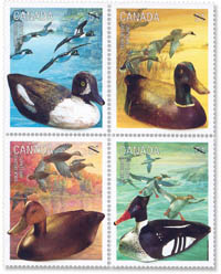 Canada Post celebrates the lure of the wild with a new series of four duck decoy stamps