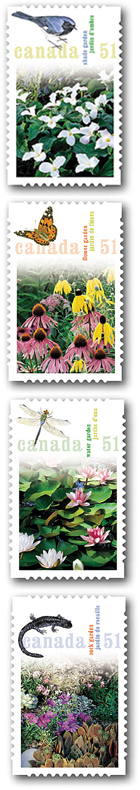 Canada Post gives a ''green'' thumbs-up to Gardening with four new stampsGardening is a matter of your enthusiasm holding up until your back gets used to it*