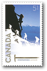 Canada Post issues new stamp celebrating 100 years of the Alpine Club of Canada