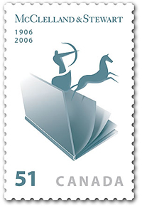 Canada Post stamp salutes McClelland &Stewart's 100th anniversary