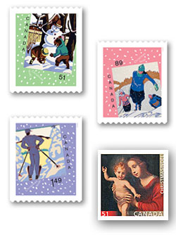 Canada Post's 2006 holiday stamps deliver spirit of the season
