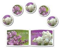 Canada Post's new lilac stamps signal the (hoped for) end of winter