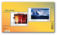 From jelly to icebergs... Canada Art series stamps feature Mary Pratt