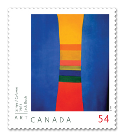 Canada Post celebrates Canadian painter Jack Bush