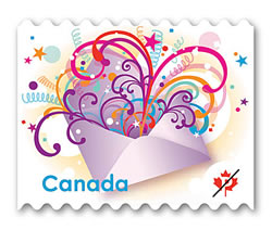 Canada Post is hosting a celebration in the mail and you’re invited