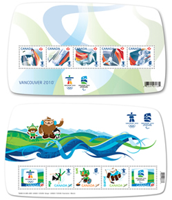 Vancouver 2010 Winter Games stamps