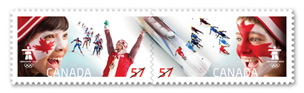 Canada Post Celebrates Olympic Spirit with Commemorative Stamp