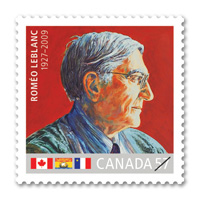 Canada Post honours Romeo LeBlanc with commemorative stamp