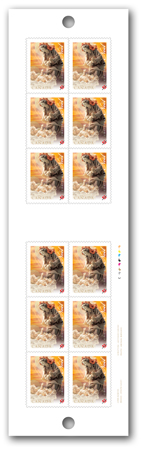 Booklet of 12 stamps 