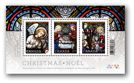 Souvenir sheet of 3 stamps
