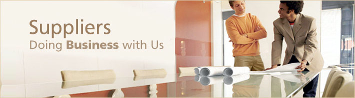 Suppliers / Doing Business with Us