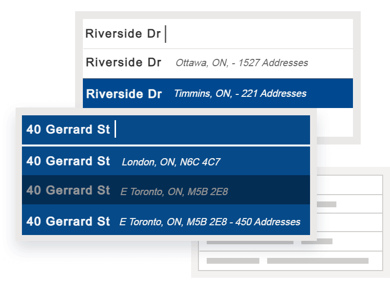 Real time Address Verification | AddressComplete | Post