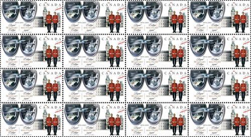 Feuillet de 16 timbres