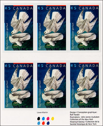 Carnet de 6 timbres