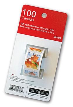 Rouleau de 100 timbres