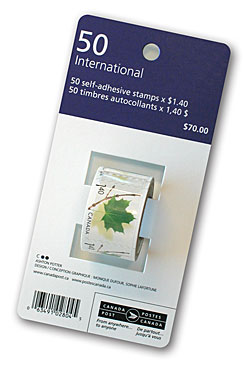 Rouleau de 50 timbres