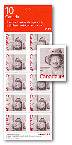 Booklet of 10 stamps