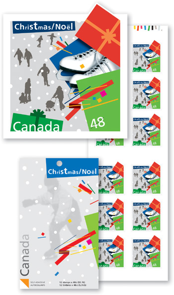 Carnet de 12 timbres