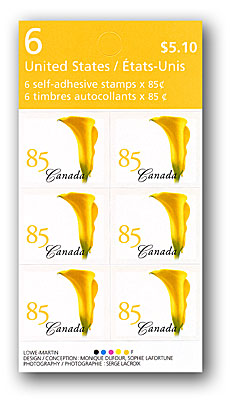 carnet de 6 timbres