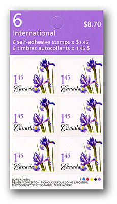 carnet de 6 timbres