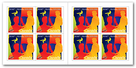 Carnet de 8 timbes