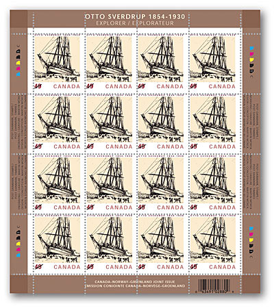 Feuillet de 16 timbres