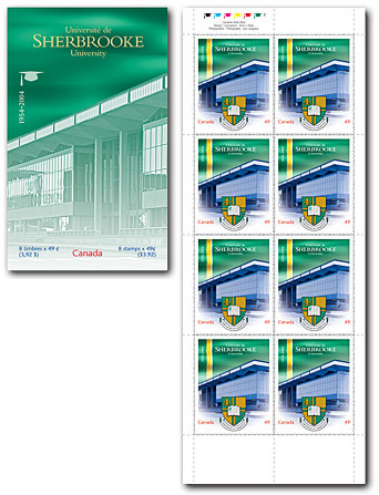 Carnet de 8 timbres