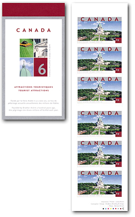 Booklet of 6 stamps