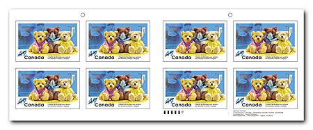 Carnet de 8 timbres