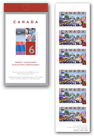 Carnet de 6 timbres