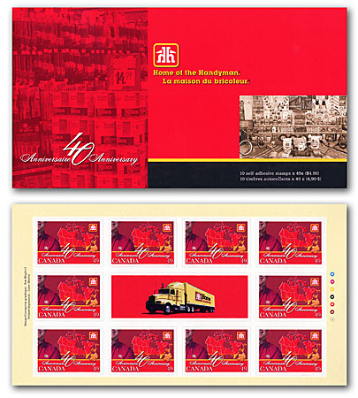 Prestige pack of 10 stamps