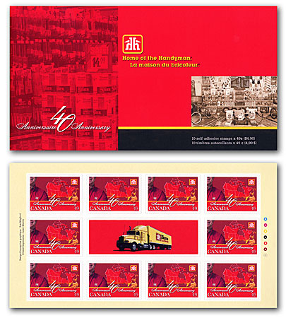 Livret-souvenir de 10 timbres