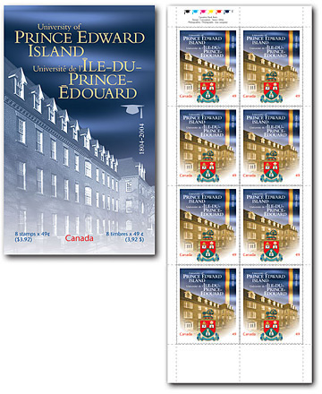 Carnet de 8 timbres