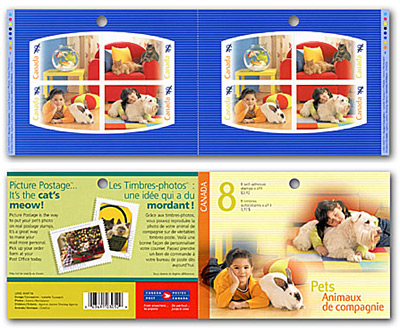 Carnet de 8 timbres