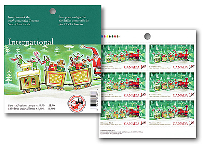 Booklet of 6 stamps