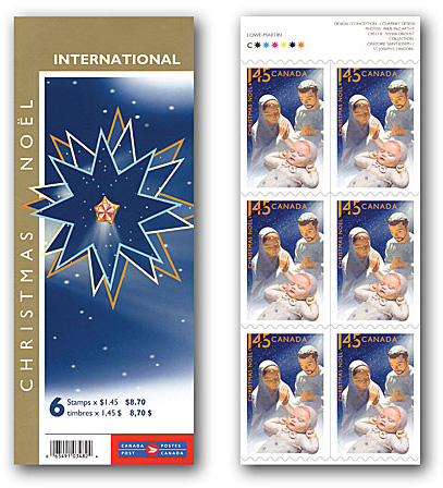 Booklet of 6 stamps