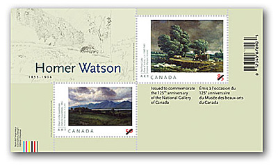 Souvenir sheet of 2 stamps