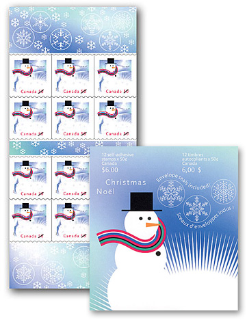 Carnet de 12 timbres