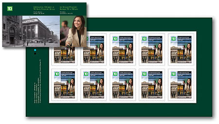 livret-souvenir de 10 timbres